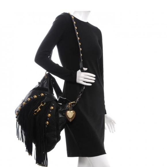 Authentic Gucci Babouska Fringe studded Hobo Bag - Picture 7 of 8